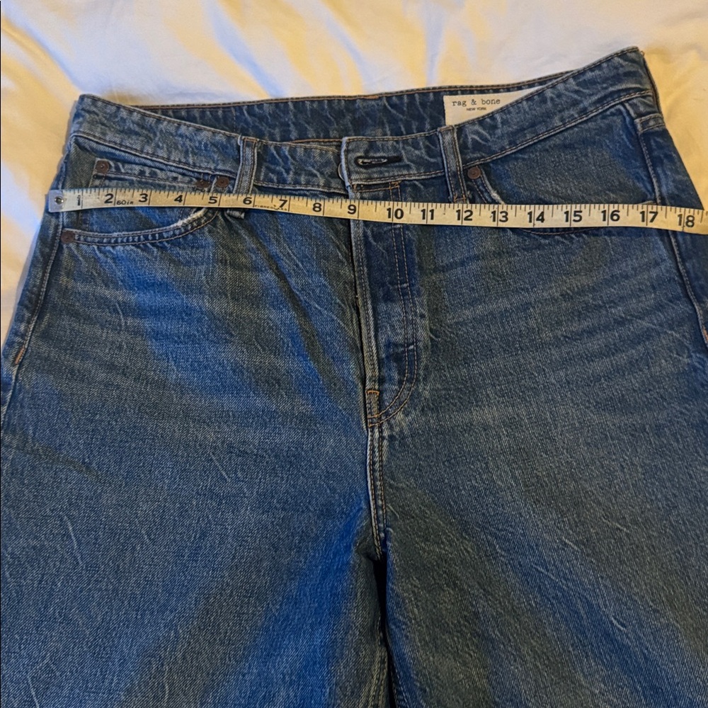 Rag & Bone Maya High Rise Shorty Wide Leg - Picture 3 of 13